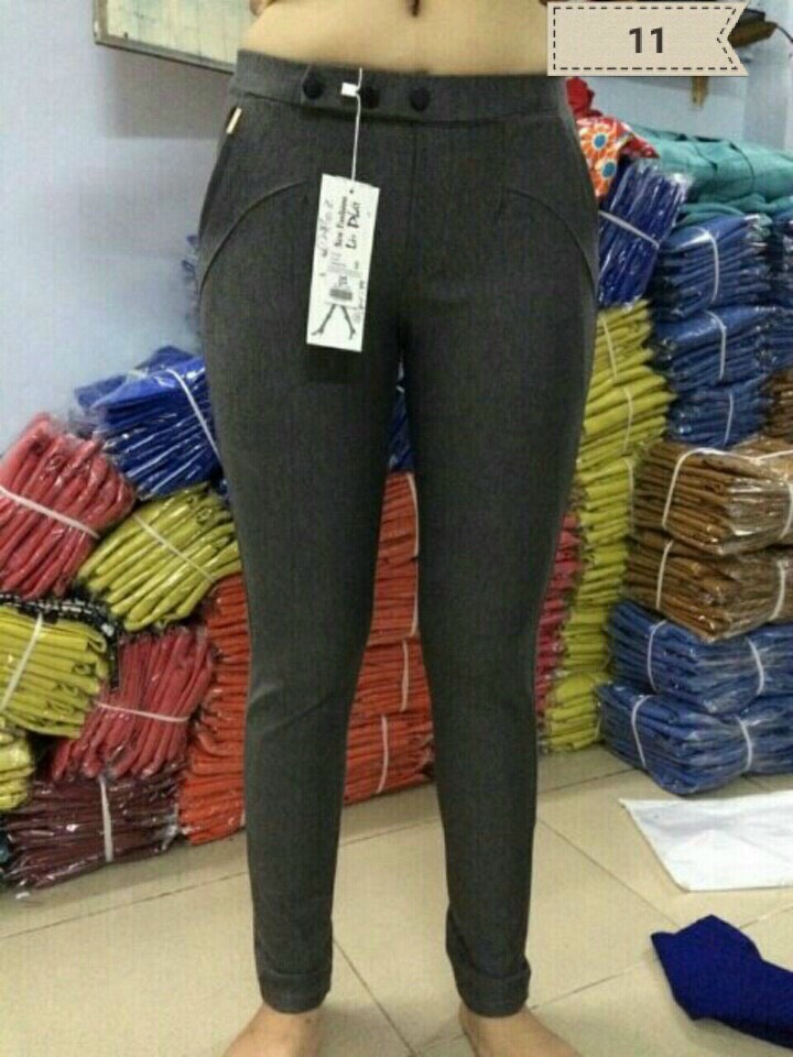 [HCM]Quần cotton 4c dài lưng thun