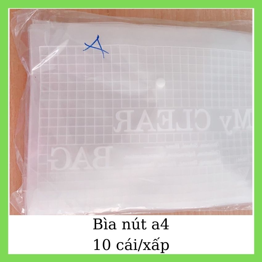 Combo 5 Bìa Nút My Clear