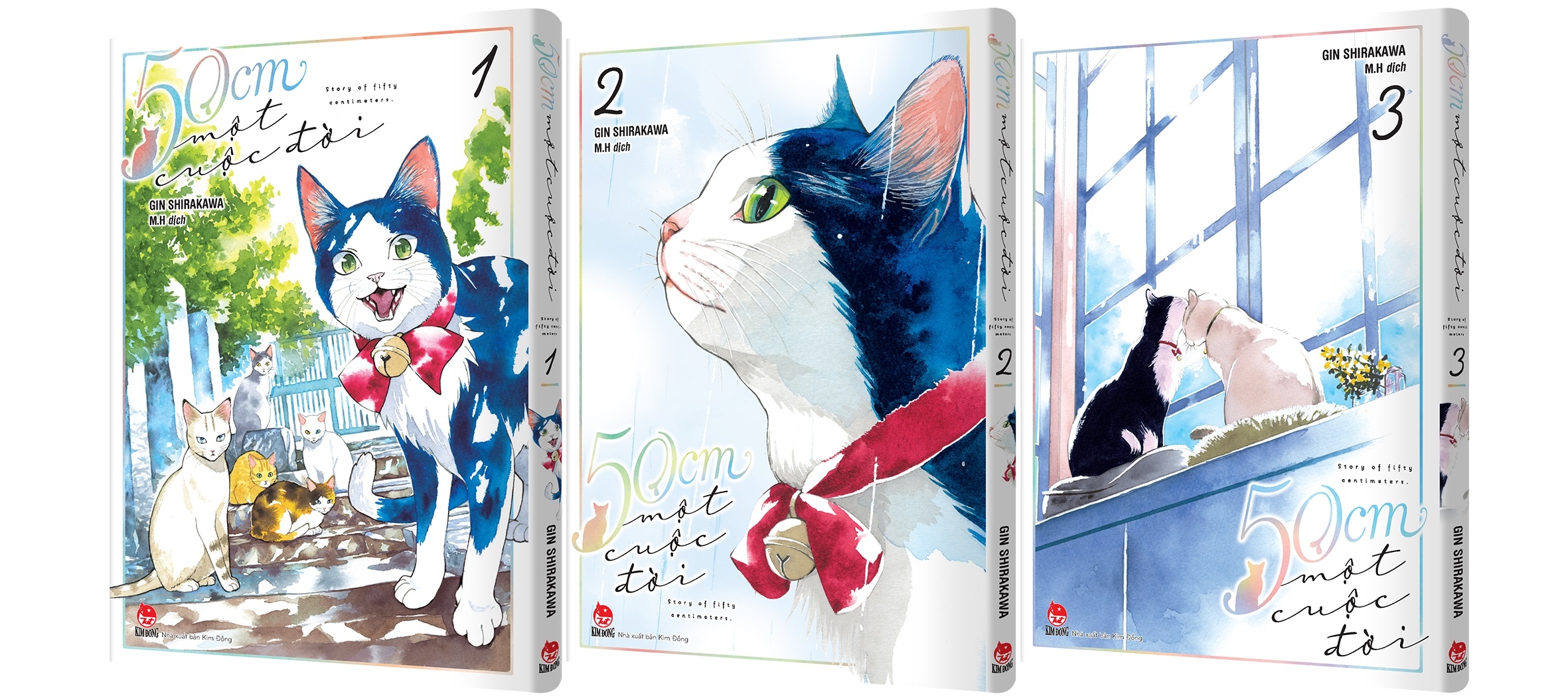 Fahasa - Boxset 50cm Một Cuộc Đời (Bộ 3 Tập)