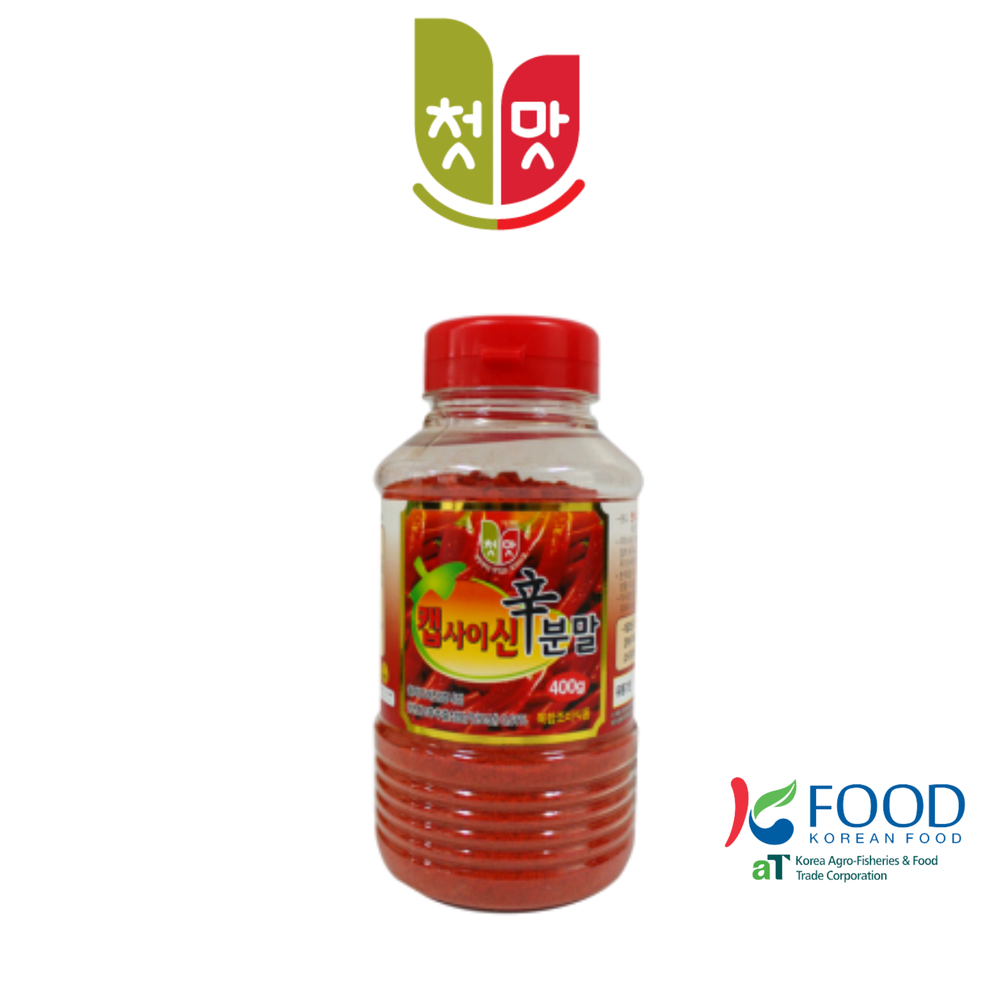 [HCM]ỚT BỘT CẤP ĐỘ CAPSAICIN CAY CHUNGWOO 400G