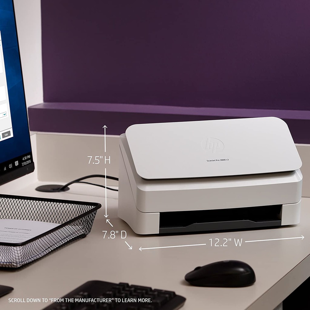 [Trả góp 0%]Máy Scan Hp Pro 3000S3 Scan 2 Mặt Tự Động ( A4 A5 )