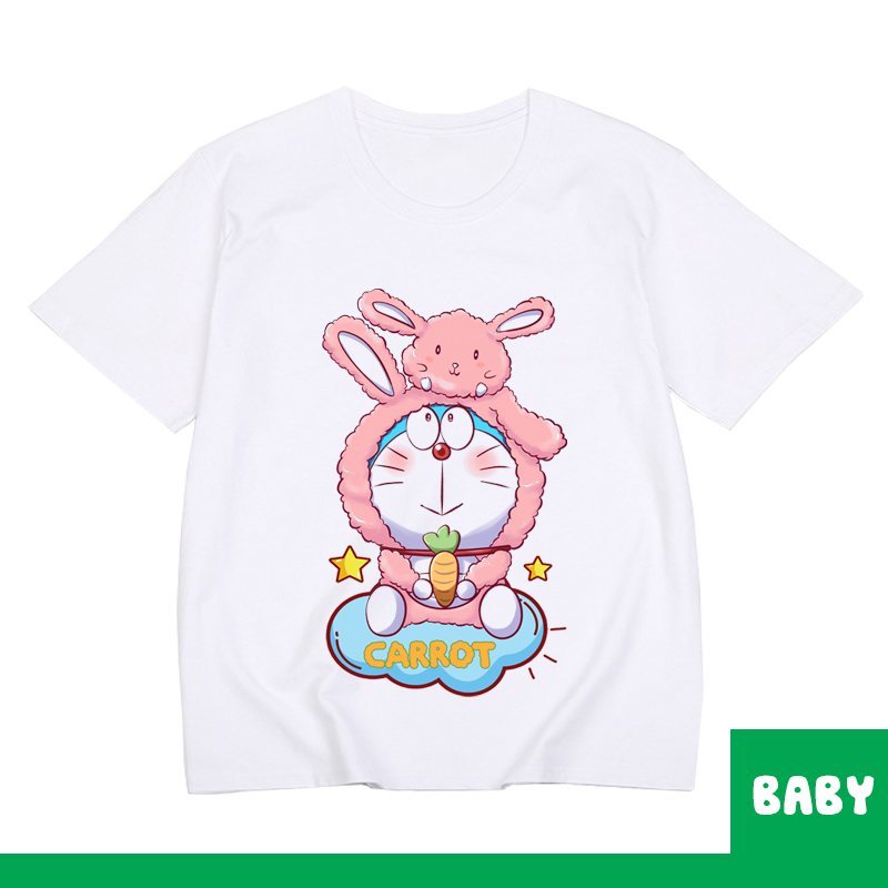 Áo thun bé gái, áo bé gái DOREMON cực dễ thương chất vải cotton hàn quốc mềm mịn và thoáng mát BGBB20 LAVIE CLOTHING