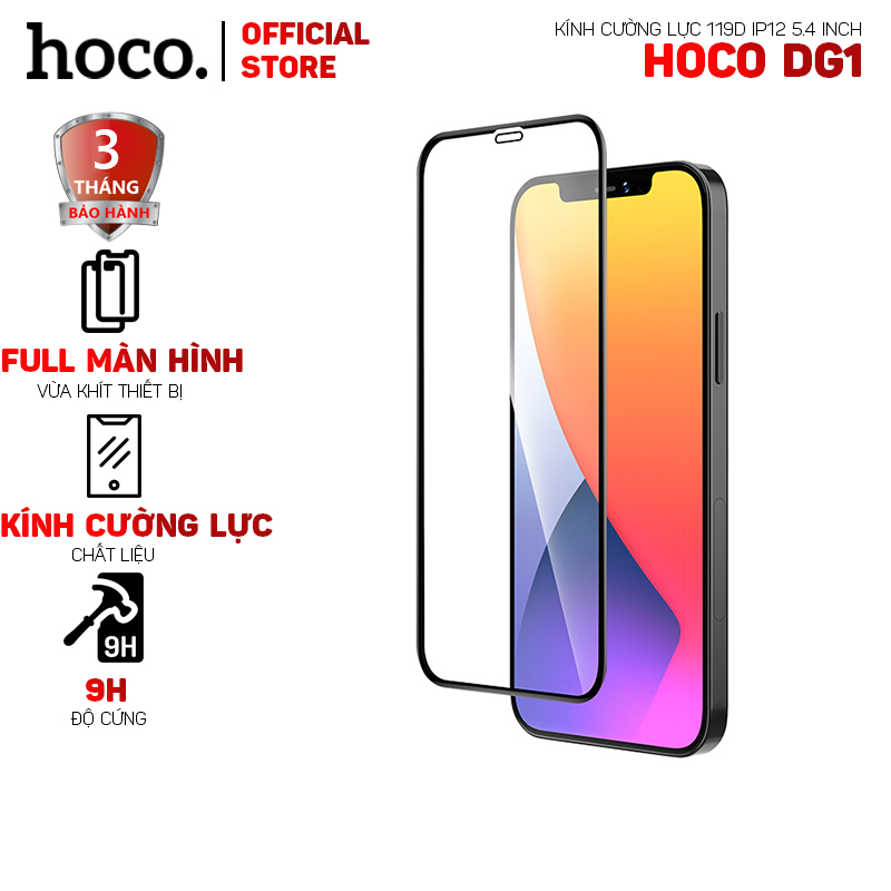 Kính Cường Lực Hoco Dg1 119D Full Màn Hình