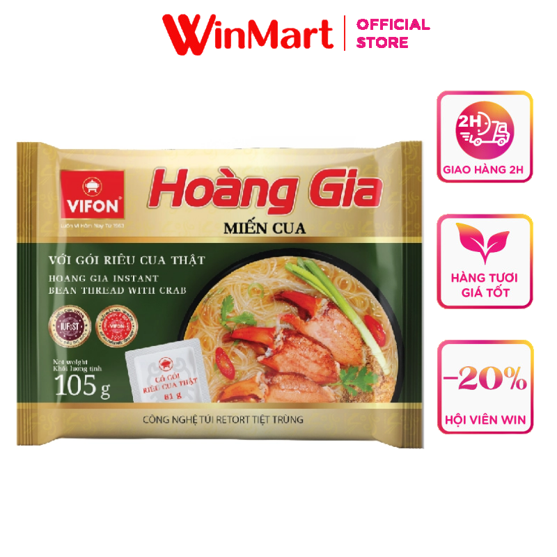 - hoàng gia miến cua vifon gói 105g
