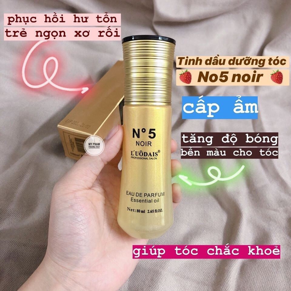 Tinh Dầu Dưỡng Tóc L’UÔDAIS No 5 Noir