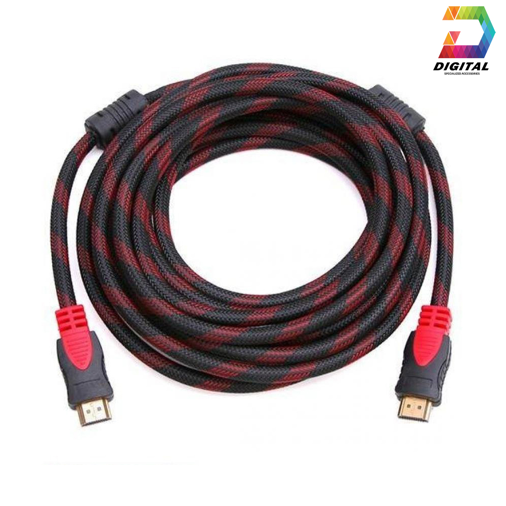 Cáp HDMI 2 Đầu Chống Nhiễu Bọc Dây Dù