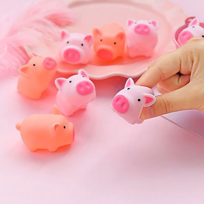 Squishy lợn mềm chút chít kute giảm stress đồ chơi trang trí