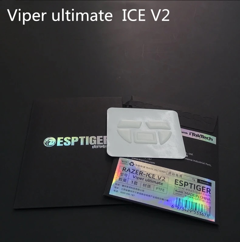 Tấm dán Mouse feet Tiger ICE cho chuột Razer Feet Tiger Viper Ultimate Feet Tiger Viper Mini Feet Tiger Viper V2 Pro Feet Tiger Deathadder V3 pro Feet Tiger Cobra Pro Ice v2 Feet Tiger Viper V3 Feet Tiger Basilisk V3 Pro