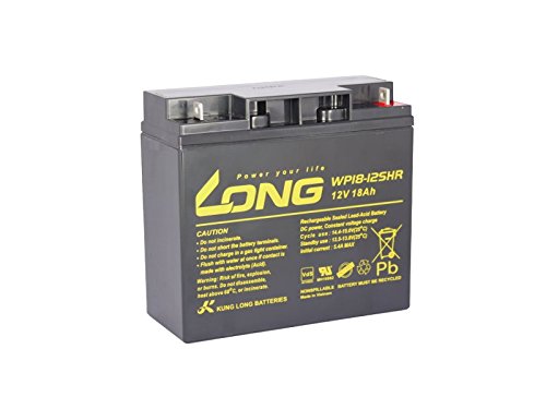 Ắc Quy Kín Khí (VRLA AGM) LONG 12V-18Ah (20HR), WP18-12SHR, F3-M5 - Hàng Chính Hãng
