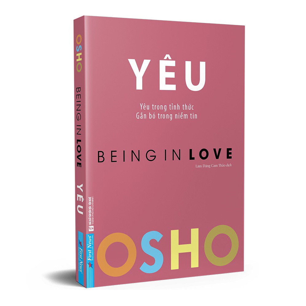 Sách - osho - yêu - being in love - first news
