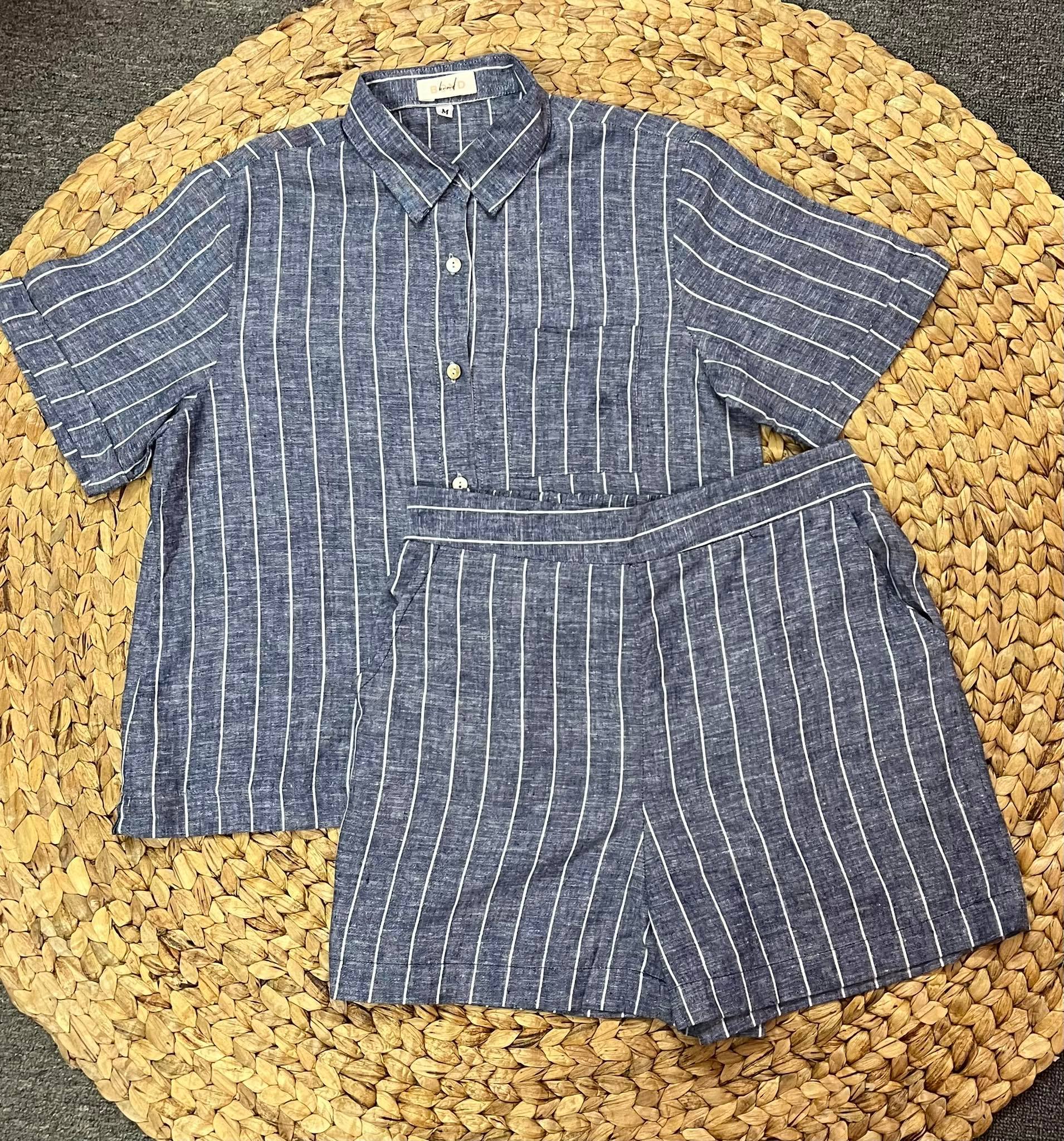 Set bộ Sơ Mi Linen Cao Cấp