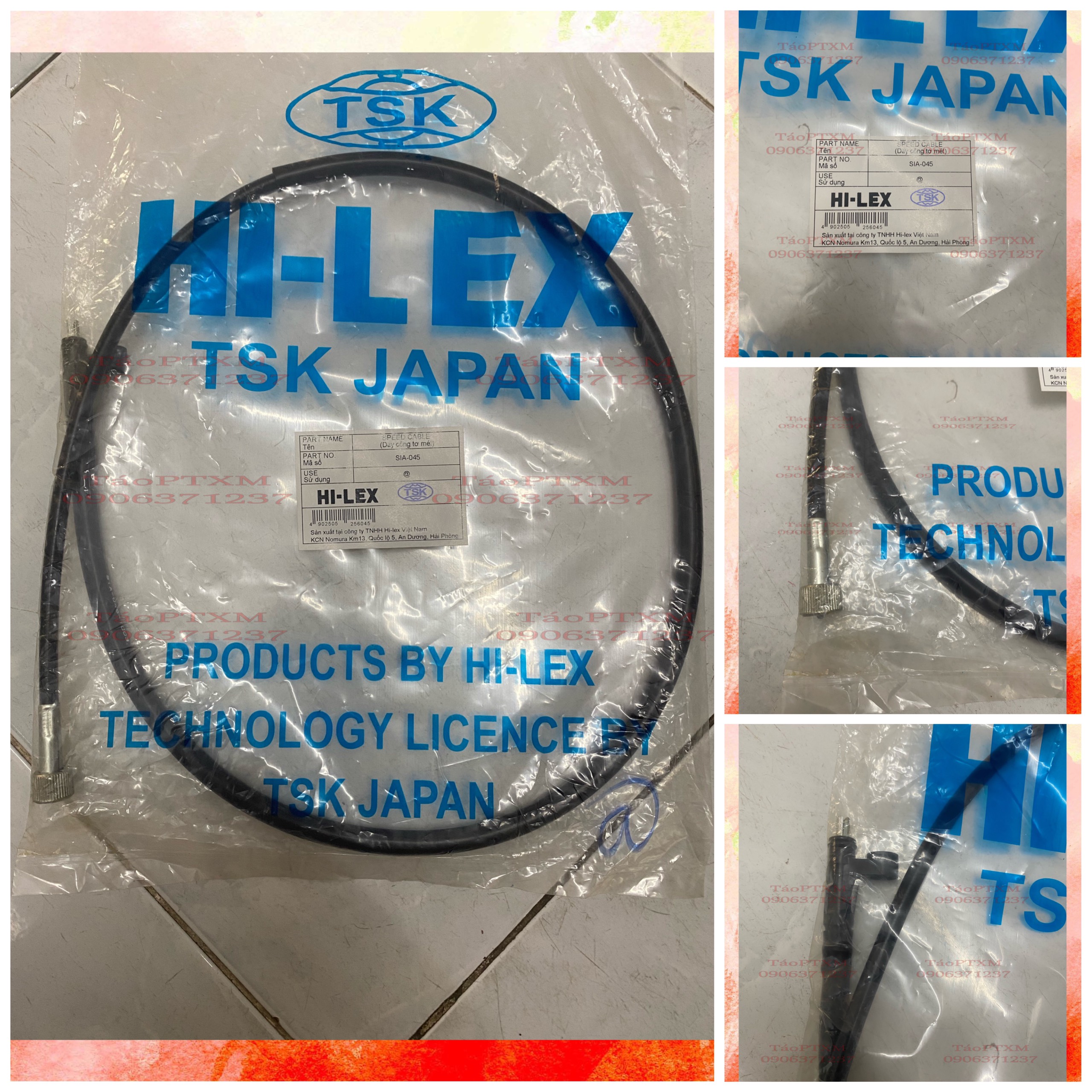 Dây đồng hồ xe SH Ý/@ hiệu Hi-Lex