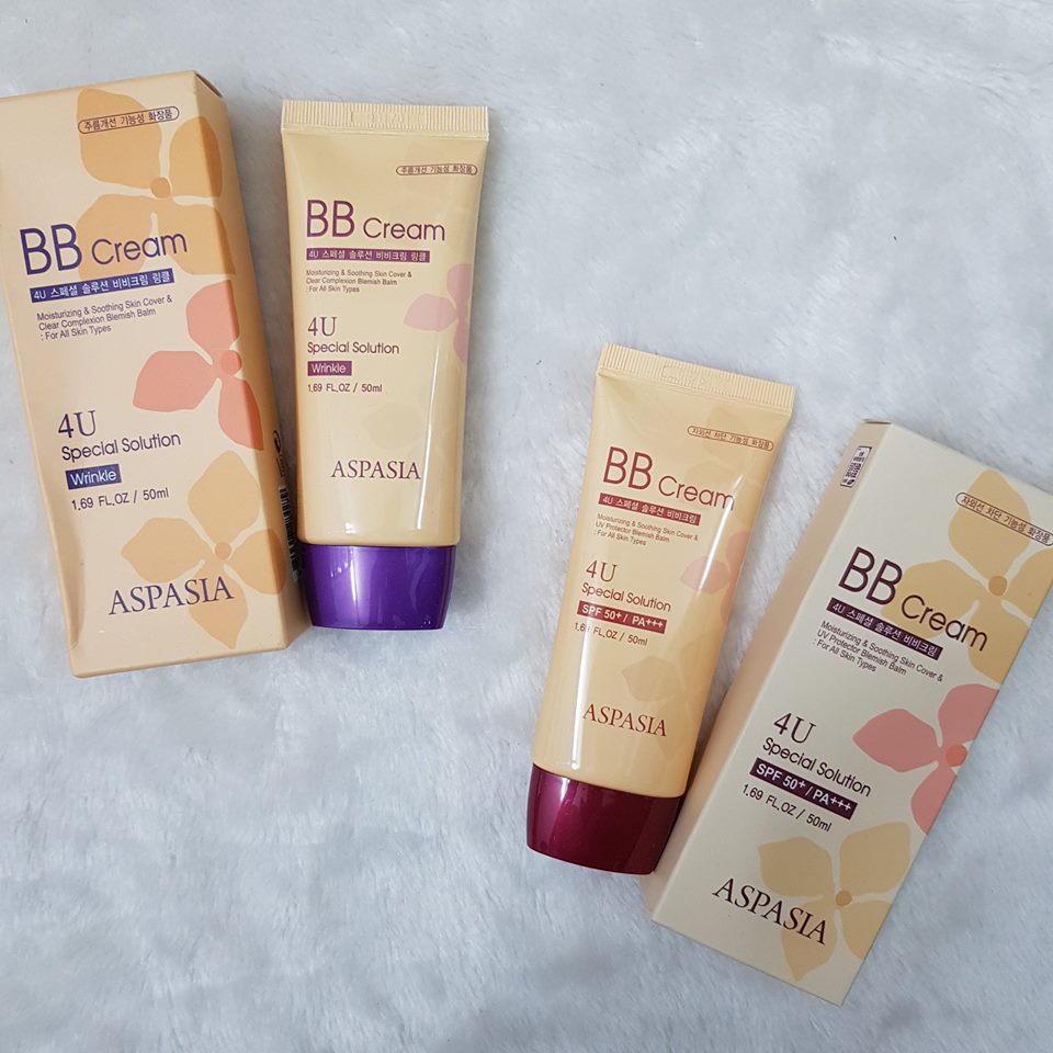 Kem Nền BB Aspasia 4U 50ml - Hàn Quốc