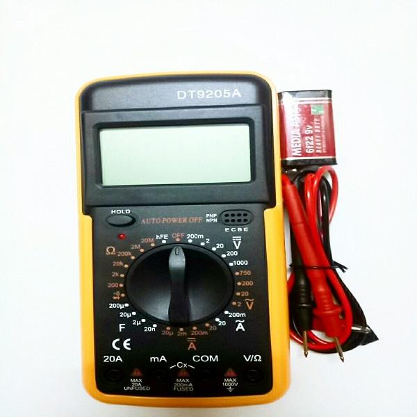 ĐỒNG HỒ ĐO ĐIỆN DIGITAL MULTIMETER DT9205A