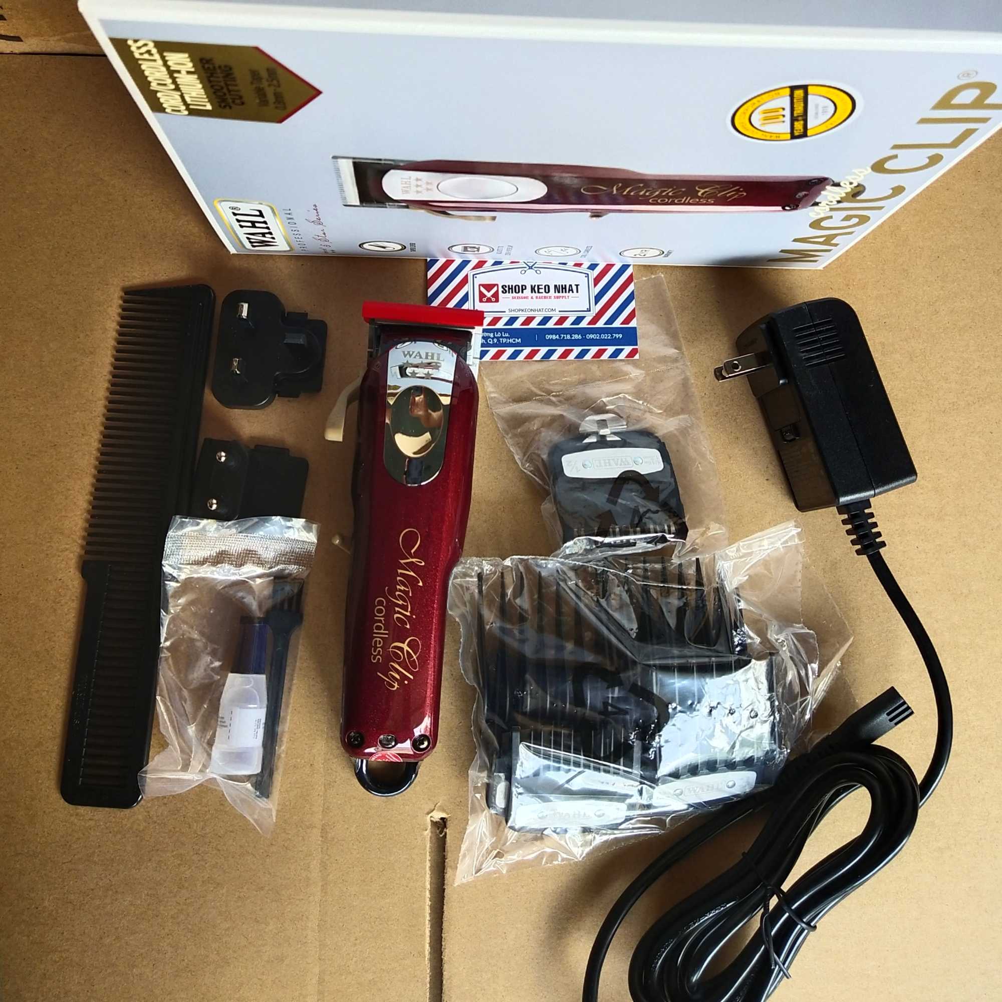 [HCM]Tông đơ Wahl Magic Clip Cử gá thép 2021