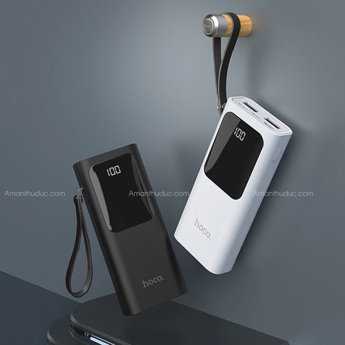 [HCM]PIN DỰ PHÒNG HOCO J41 10.000MAH LED