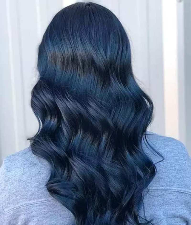 Bí kíp Cách pha thuốc nhuộm tóc màu xanh blue tạo nên phong cách mới lạ