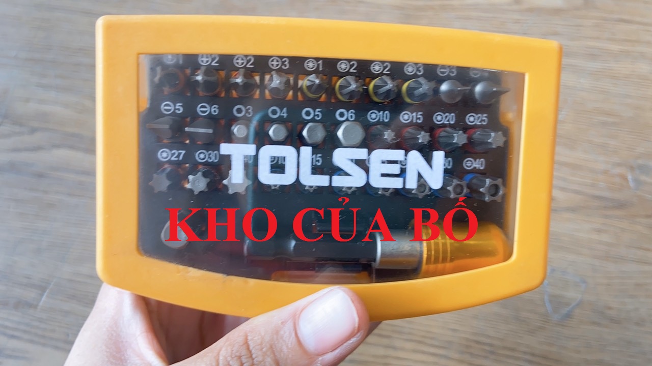 BỘ ĐẦU VÍT TOLSEN 20370