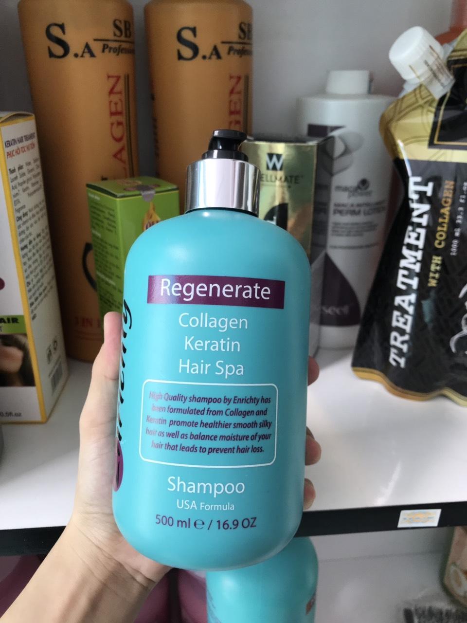 DẦU GỘI PHỤC HỒI TÓC HƯ TỔN ENRICHTY 500ML DẦU GỘI PHỤC HỒI TÓC HƯ TỔN ENRICHTY 500ML