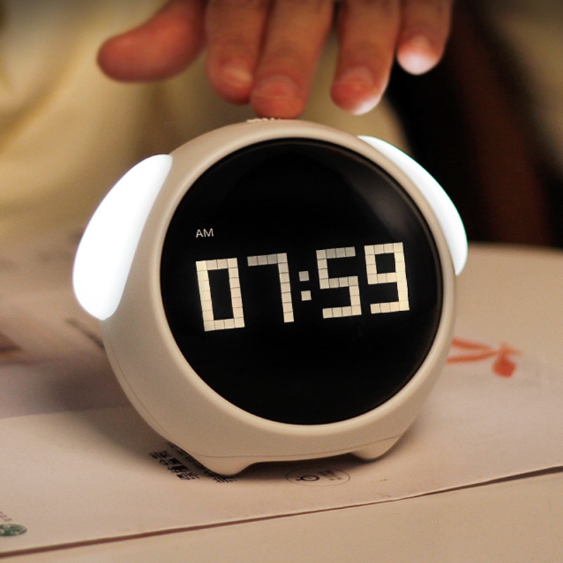 Đồng hồ Emoji Alarm Clock Basic kiêm đèn ngủ dễ thương