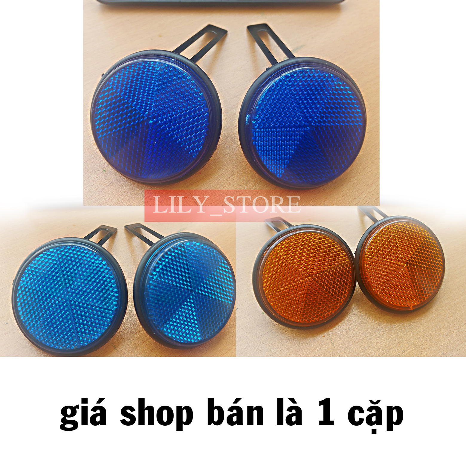 mắt mèo phản quang gắn bản số xe