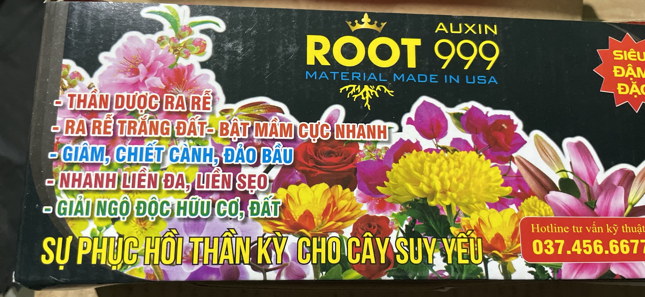 Phân bón kích rễ đậm đặc nhập khẩu Mỹ Roots 1