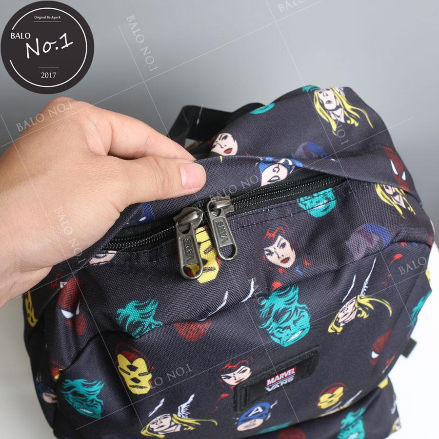[HCM]Balo Vans X Marvel Old Skool II Backpack – Black