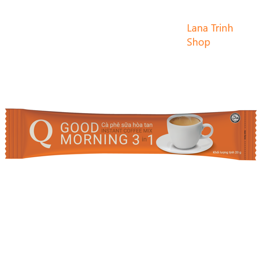 Cà phê sữa hòa tan 3in1 Good Morning Trần Quang.