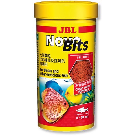 Thức ăn cao cấp cho cá dĩa JBL Novo Bits Đức 110g (250ml)