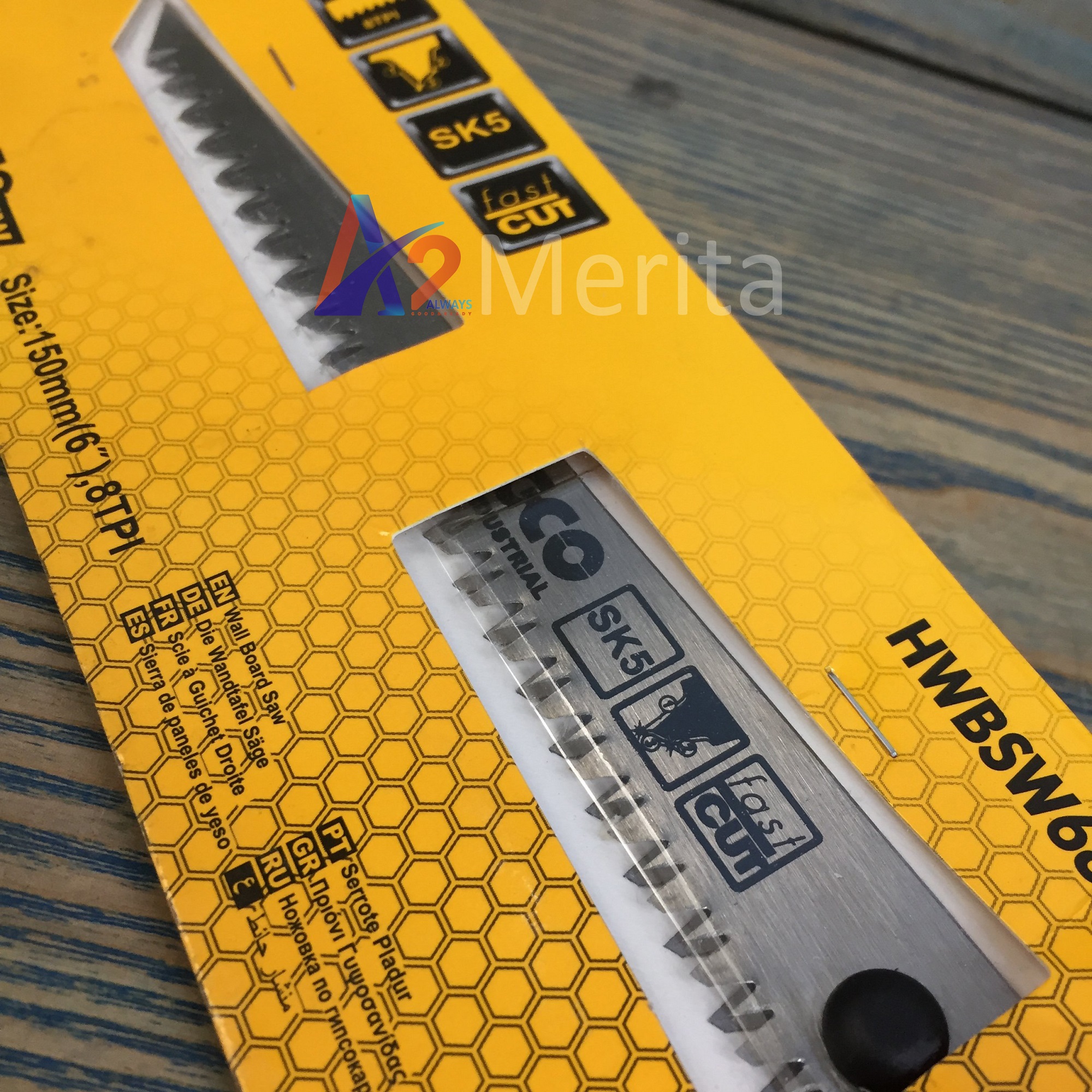 Cưa tay mỏ nhọn 6"  INGCO HWBSW68 (cưa thạch cao)