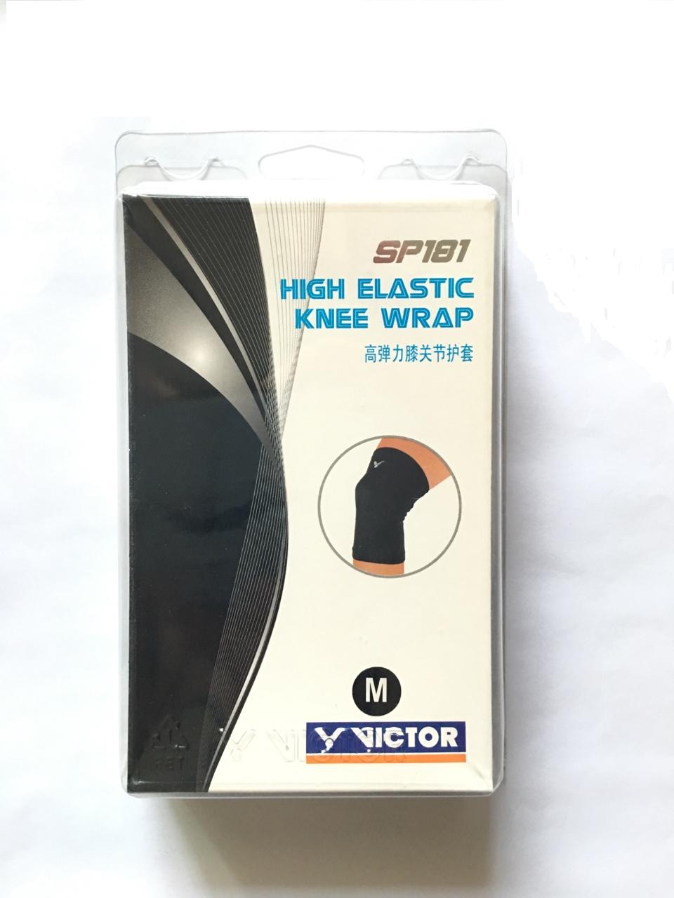 Bó gối Victor, hỗ trợ vận động (màu đen)