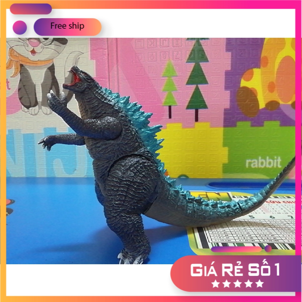 Mô hình Quái vật Godzilla ATB ( Màu Xanh ) cao 18 cm ( Godzilla vs. Kong 2021 )