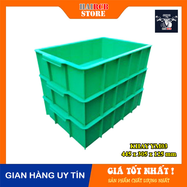 Plastic container special multi-purpose for the kitchen and industry, plastic container special YM03 KT: 445x305x125mm