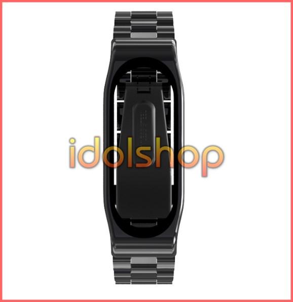 Dây đeo kim loại mắt to Xiaomi Miband 4