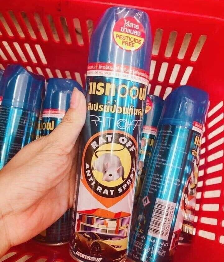 [HCM]xịt đuổi chuột thái lan rat off