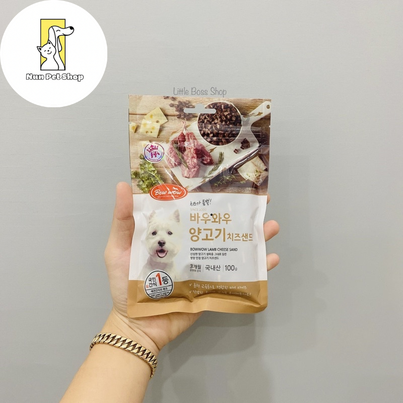 🐑phô mai thịt cừu bow wow lamb cheese sand🧀