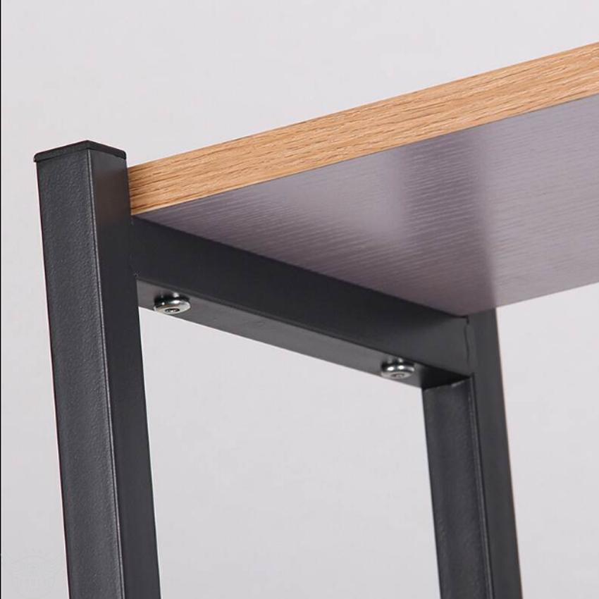 Kệ trang trí gỗ khung sắt tĩnh điện 6 tầng