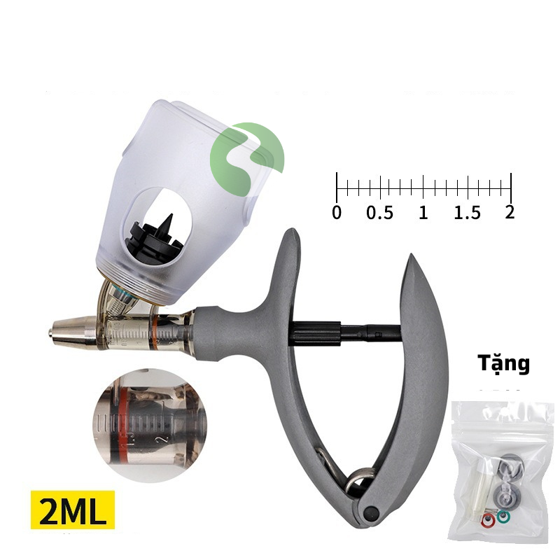 Xi lanh tự động tiêm thú y MZA 2ml/5ml