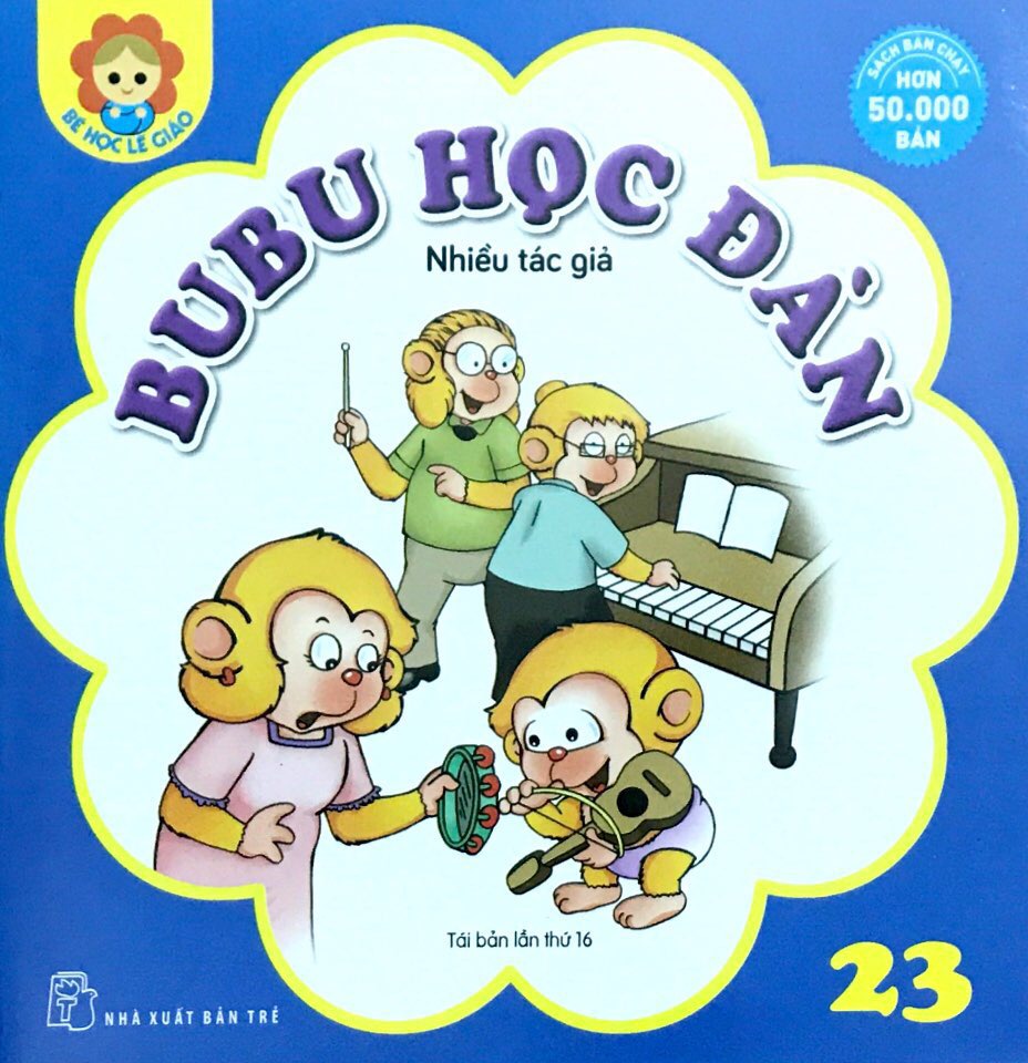 Fahasa - Bé Học Lễ Giáo - Bubu Tập 23: Học Đàn (Tái Bản)