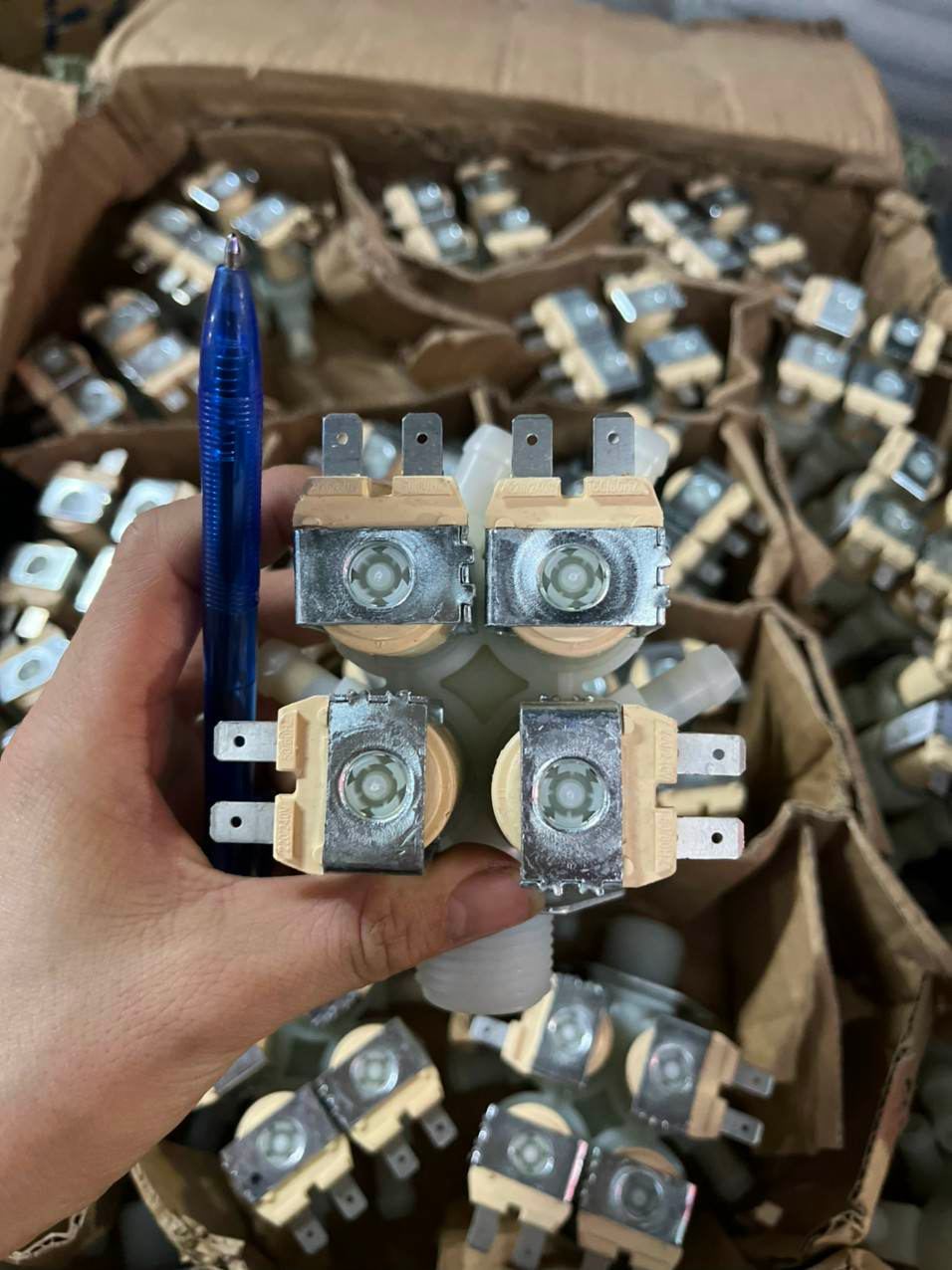 Van cấp nước 4 ngả máy giặt LG cửa ngang chính hãng