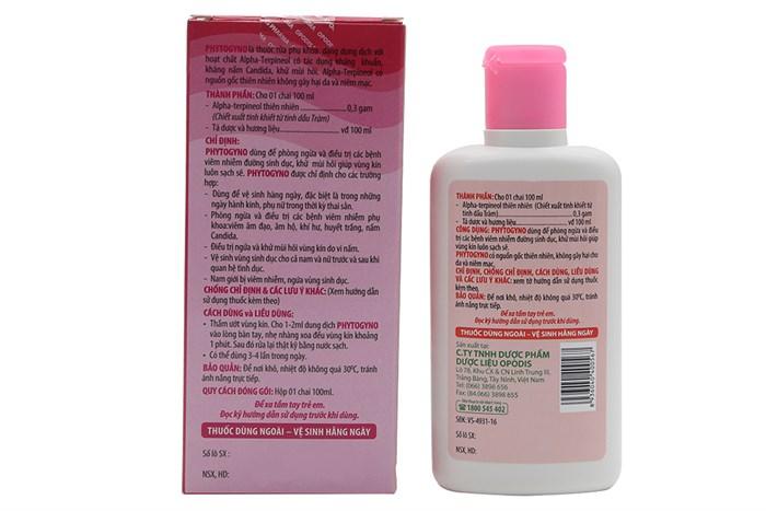 Dung dịch vệ sinh phụ nữ PHYTOGYNO (100ml)