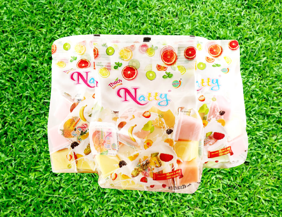 THẠCH SỮA CHUA NATTY LONG HẢI 412g/972G