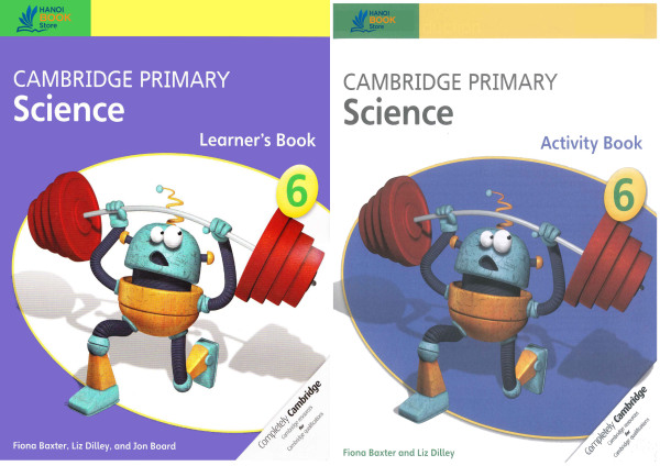 bộ sách 2 quyển Cambridge Primary Science 6 Learners Book & Activity Book - Hanoi bookstore