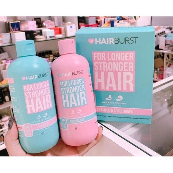 Cặp Dầu Gội Xả Hairburst Chăm Sóc, Kích Thích Mọc Tóc, Ngăn Ngừa Tóc Rụng (350ML)- LinDu Shop