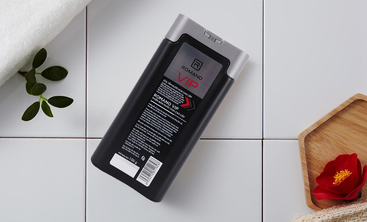 Sữa Tắm Nước Hoa Cao Cấp Romano VIP 180g