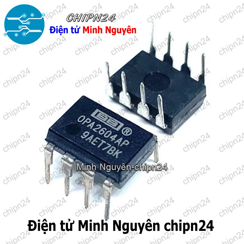 [1 con] (DIP) IC OPA2604 DIP-8 (OPA2604AP 2604) - HH005955