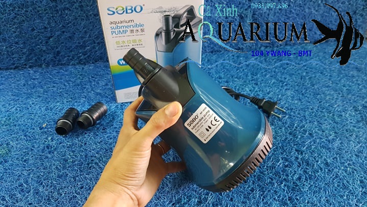 Sobo WP - 500D Máy Bơm hút đáy hồ cá