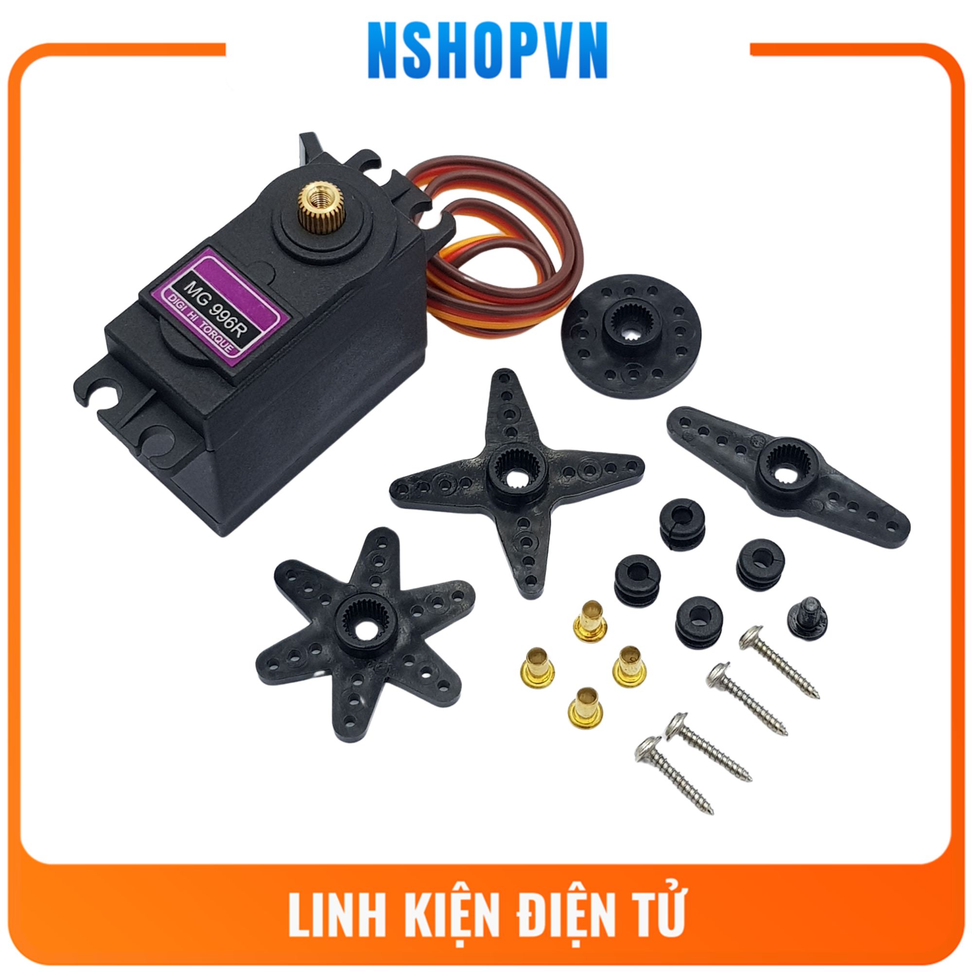 Động cơ servo mg996 360 độ