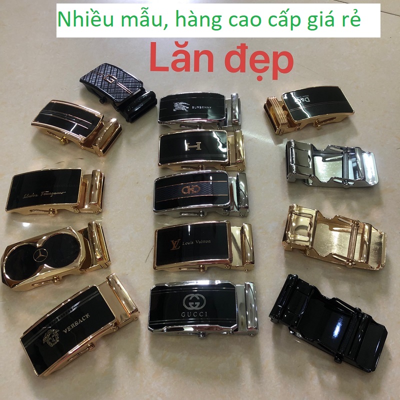 Mặt thắt lưng nút đầu khóa thắt lưng lăn đẹp thắt lưng lăn cao cấp
