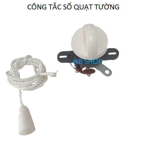 01 Công tắc số quạt điện - Công tắc số quạt treo tường